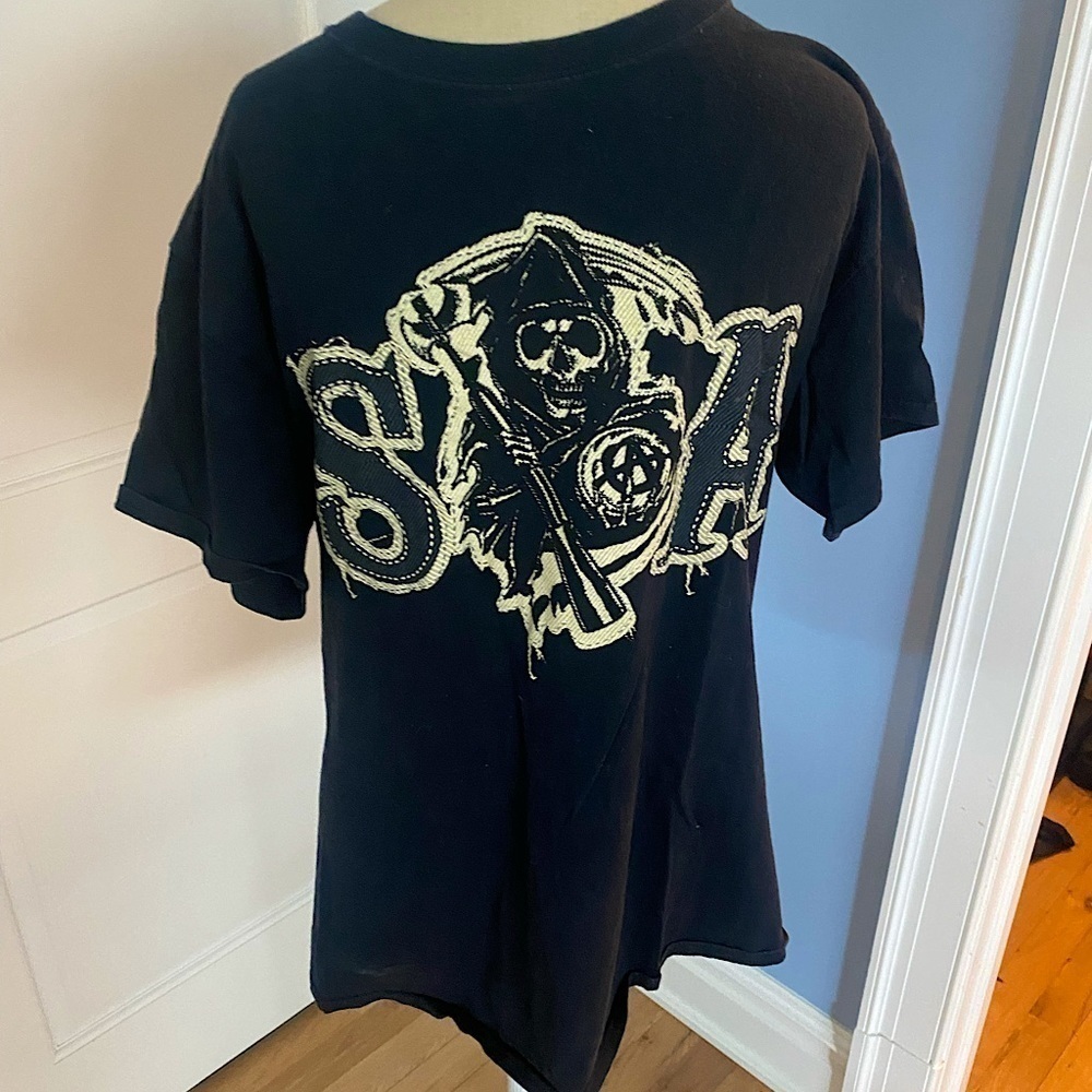 SA The Grim Reaper Animated Character Graphic T-Shirt